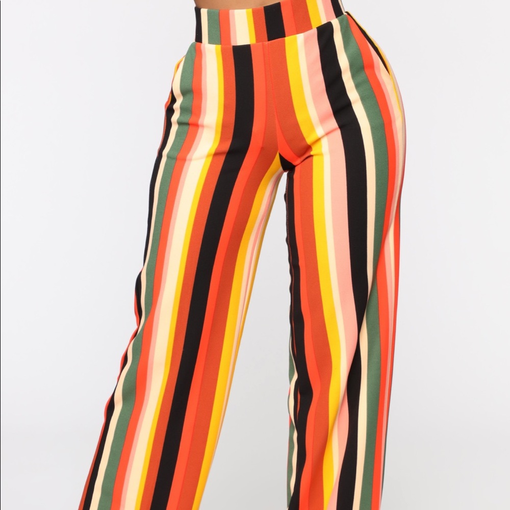 Cognac Flare Pants